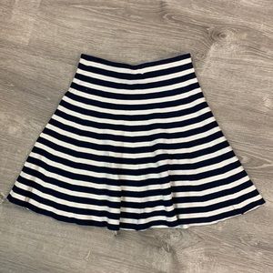 Lucy Paris Mini Skirt US 8 - Navy/White